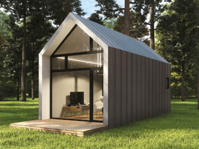 Brīvdienu mājas vizualizācija